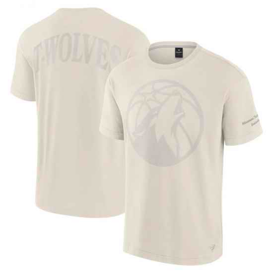 Men Fanatics Cream Minnesota Timberwolves Elements Iconic T Shirt